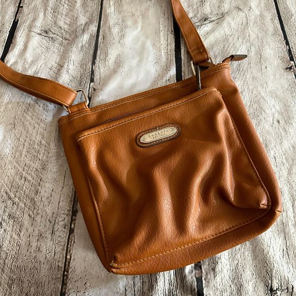 Rosetti Small Brown Crossbody Purse, Preowned - Picture 1 of 6